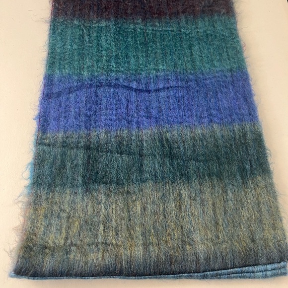 Artsy Boho Colorful Alpaca Blend Snood Infinity Ethical Scarf Wrap Shawl - Picture 9 of 13